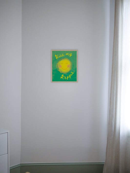 "Kiss My Keppie" Art Print