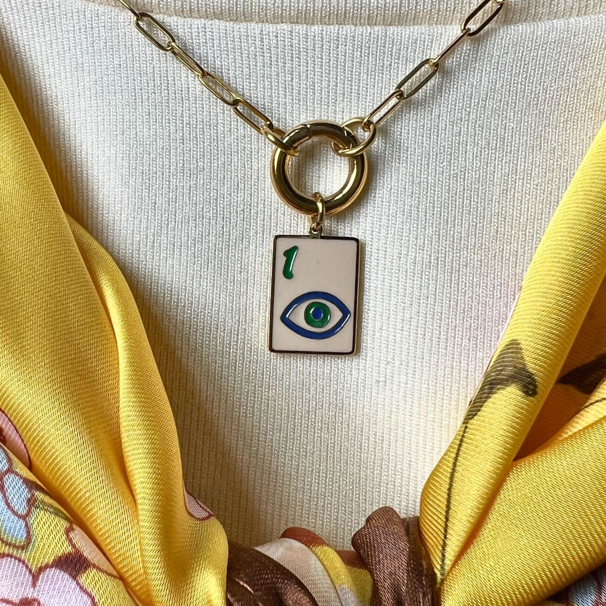 Mahjong Tile Charm