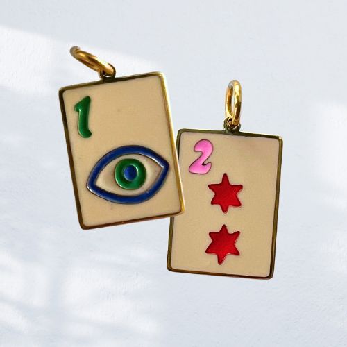 Mahjong Tile Charm