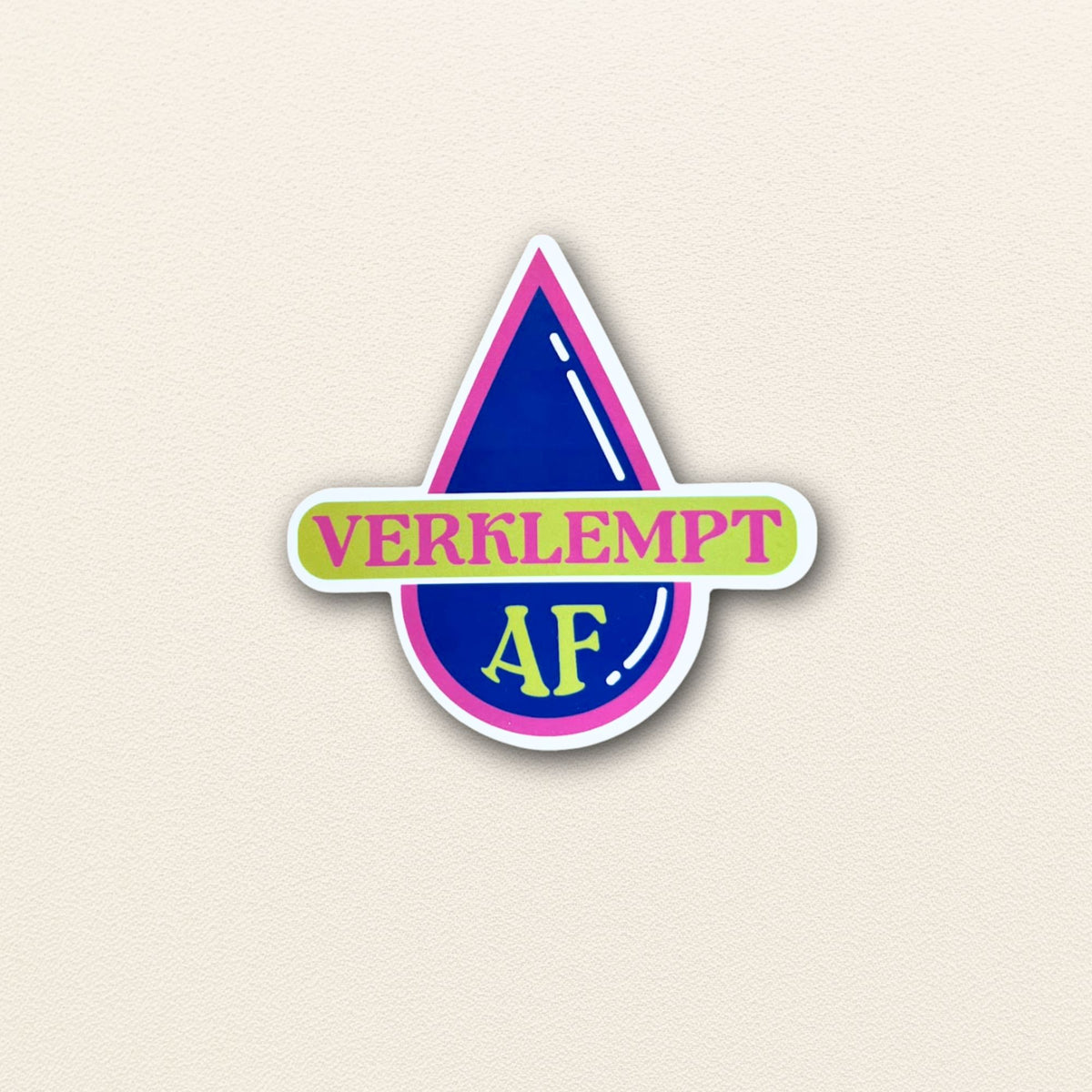 "Verklempt AF" Sticker