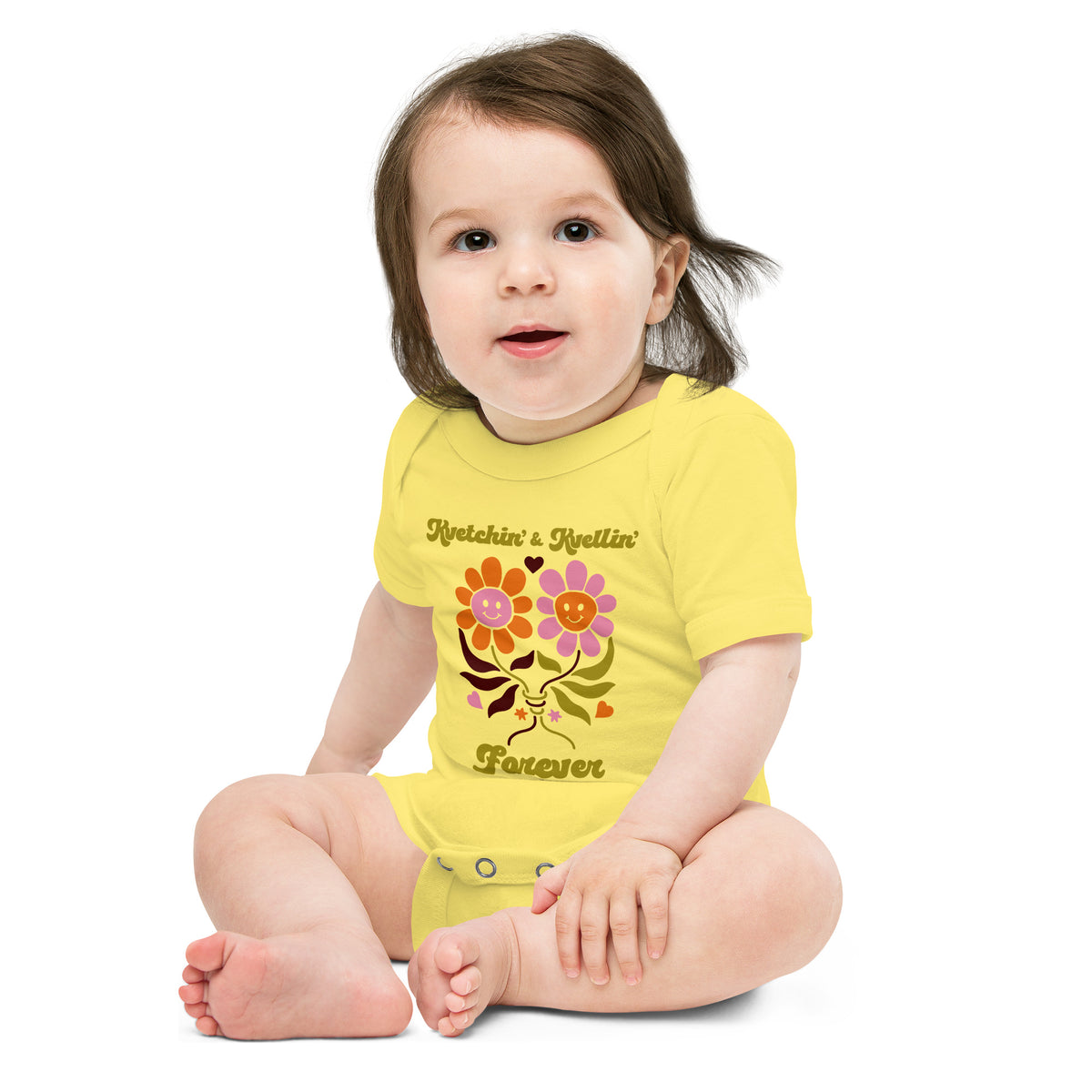 Kvetchin' and Kvellin' Baby Onesie