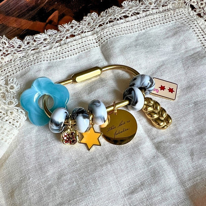 Chunky Keychain and Bag Charm