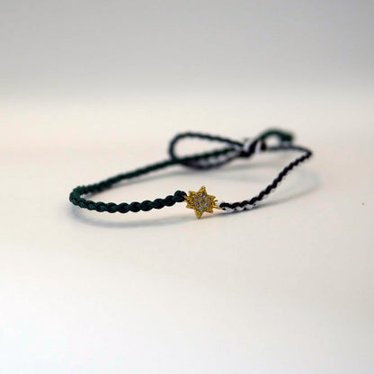 Jewish star friendship bracelet