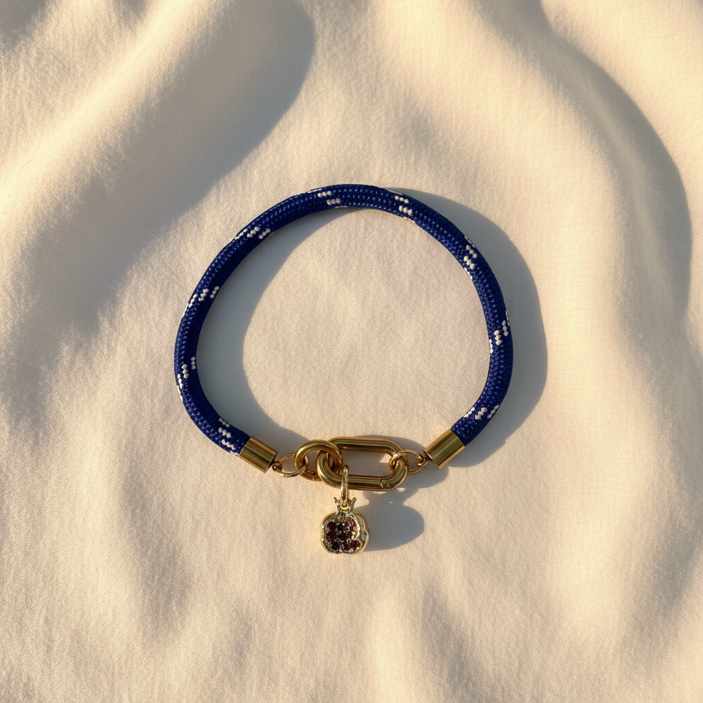 Cord Charm Bracelet